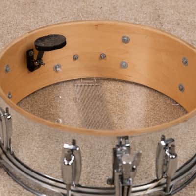 1990s Ludwig 5x14 LR-717 Rocker Snare Drum image 7