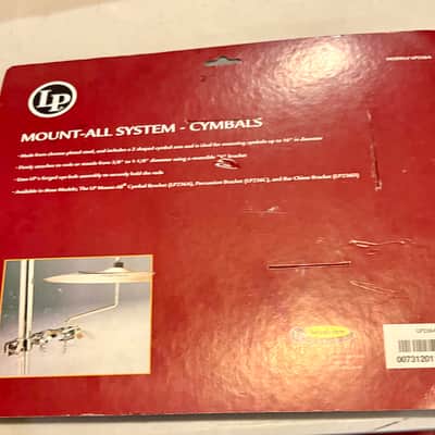 Latin Percussion LP236A Mount-All Cymbal Bracket 2020's - Chrome image 2