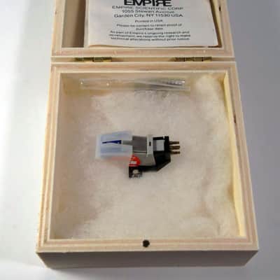 80's Empire P66E Super Rare Omni or "P" Mount Turntable Phono Cartridge Brand New NOS Original Elliptical Stylus, Screws, Manual in Gorgeous Condition! image 10
