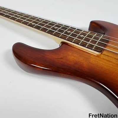 G&L CLF L-1000 4-String Bass Old School Tobacco Sunburst USA MFD okoume 9.20lbs CLF2205197 image 10