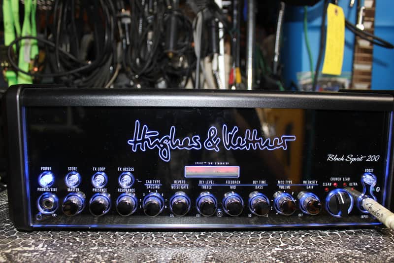 Hughes & Kettner Black Spirit 200 4-Channel 200-Watt Solid State Guitar Amp Head
