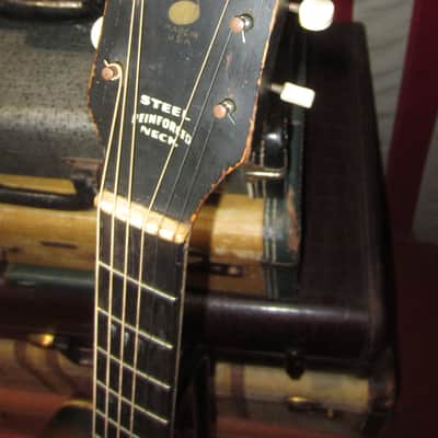 Vintage 1950's Harmony Master Archtop Acoustic Guitar image 2