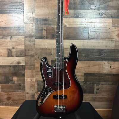 Fender American Professional II Jazz Bass, LEFT HANDED, 3-Color Sunburst, Hard Case, Free Ship, 361 image 6