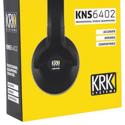 KRK KNS 6402 Closed-Back Studio Recording Tracking Editing Mixing Headphones image 7