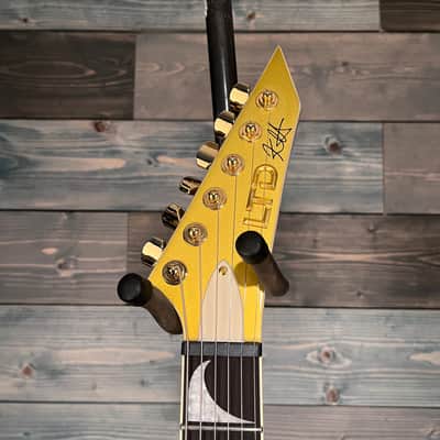 ESP LTD KH-V Electric Guitar - Metallic Gold image 3