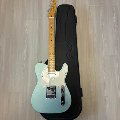 Immagine Fender MIM Standard Telecaster 2001 - Blue Agave Fender hardshell case included ★Playthrough video available★ - 20