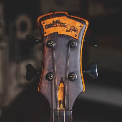 1991 Carl Thompson Custom 4 String Bass Guitar w/ OGB - Used image 6