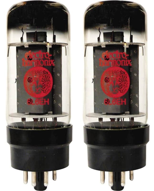 Electro-Harmonix  6L6 Power Tube, Platinum Matched Pair with 24-Hour Burn-In! image 1