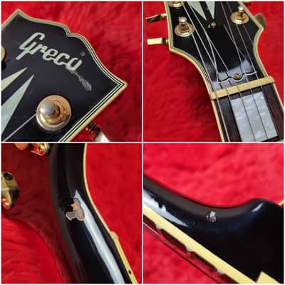 1990 Greco EGC-600 (EGC-75) Les Paul Custom - Black - Mint Collection - Made by Tokai in Japan MIJ image 19