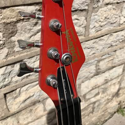 Basse vintage rouge Rockwood by Hohner LX 100 image 4
