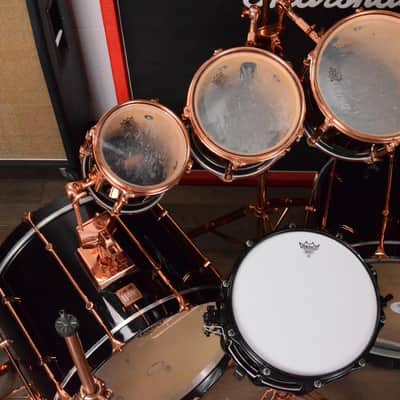 Sonor HiLite Exclusive 10 Piece Copper Drum Kit Set John Tempesta RETURN TO CLIENT #27721 image 12