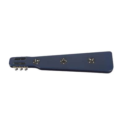 Lap Steel Guitar with Stand and Gig Bag Metallic Blue image 2