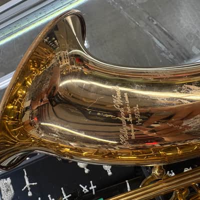 Hollywood Winds H-603L Tenor Saxophone Gold Finish w/ Case & Accessories image 3