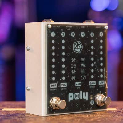 Poly Effects Josh Smith Flat V – Dynamic Overdrive / Boost Pedal – Excellent with Box image 3
