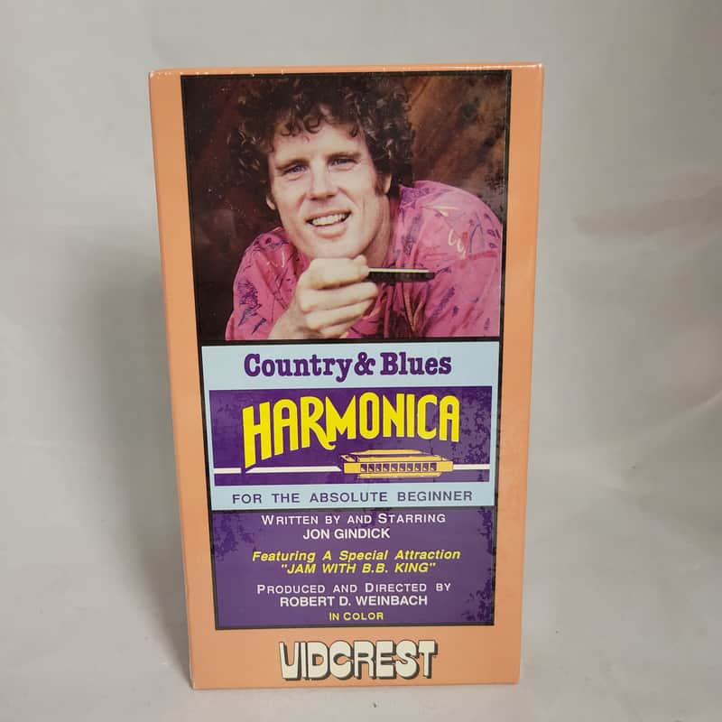 Country and Blues Harmonica VHS image 1