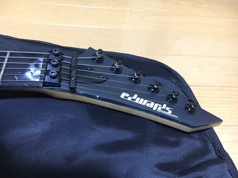 EDWARDS by ESP E-AL-166 Blacky Alexi Laiho Signature Guitar, Made