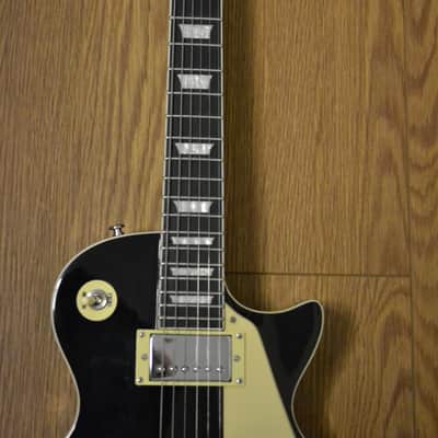 Canadian LyxPro SB LP Style Guitar, 2 Humbuckers, Gloss Black image 5