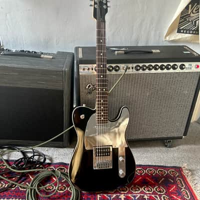 Fender John 5 Telecaster RW BK - Rare Custom Headstock Japanese market model 2005 - Black image 1
