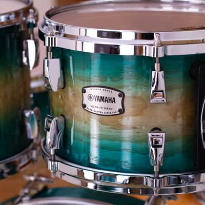 YAMAHA PHOENIX PHX 5 PIECE DRUM KIT, TEXTURED TURQUOISE SUNBURST image 6