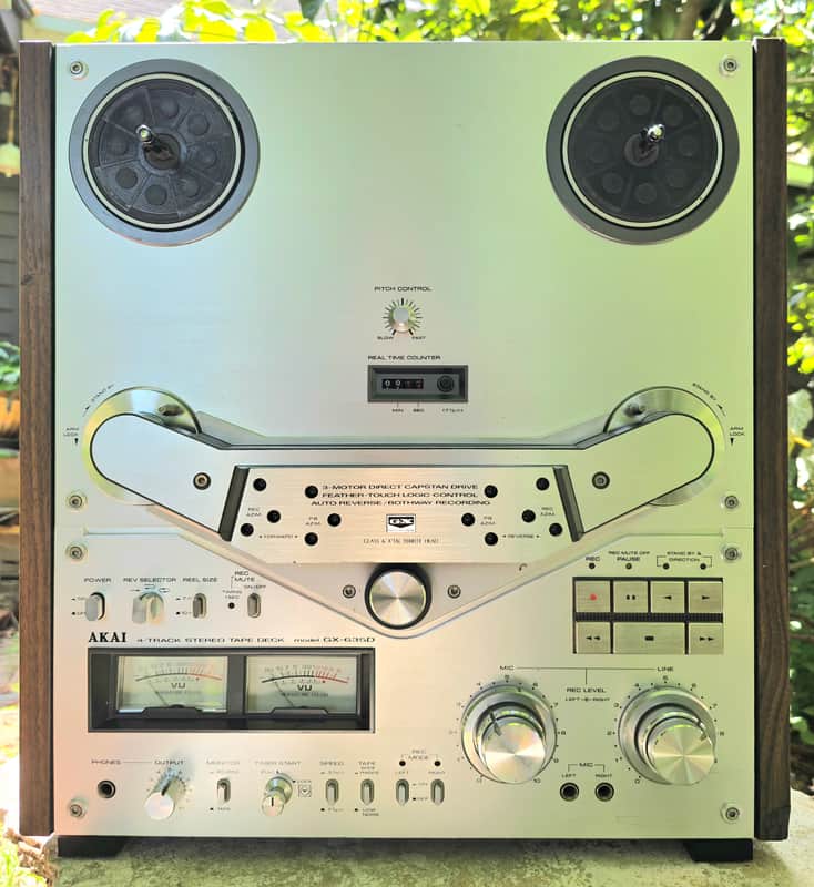 Akai GX-635D Pro Serviced Open Reel Stereo Tape Deck, Fully Tested, Video image 1