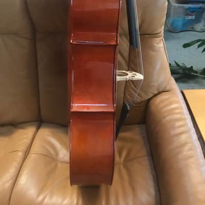 Merano MC Series Cello 4/4 Full size with Case, Bow and Strings. Sale Benefits Music Education Nonprofit! image 4