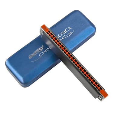24holes Professional Harmonica Key of G# image 4