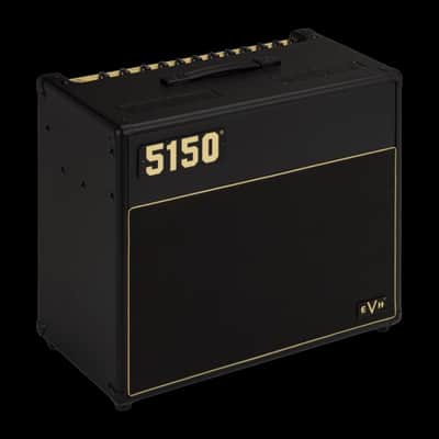 EVH 5150 Iconic Series EL34 40-watt 1x12 Combo Amp - Black/Gold image 3