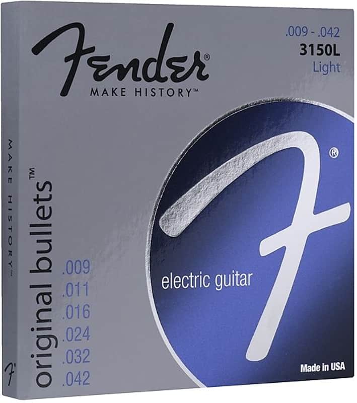 Fender Original Bullet 3150L, Pure Nickel, Gauges .009-.042 2016 image 1