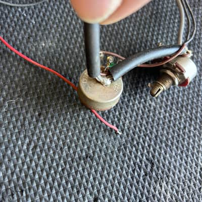 1978 Gibson Wiring Harness 2 Pots-Input Jack & Strange Gibson Box image 3
