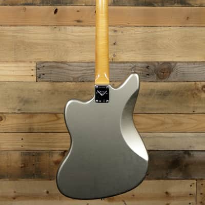 Fender Custom Shop '63 Jaguar Electric Guitar Aged Inca Silver w/ Case image 5