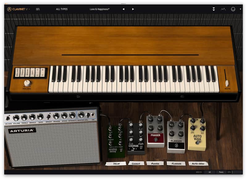 Arturia Clavinet V Electric Piano Virtual Instrument Software image 1