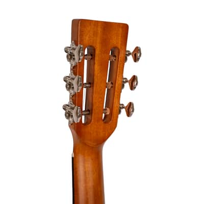 Gold Tone GT-Parlor-NA All Solid Wood Solid Sitka Spruce Top Mahogany Neck 6-String Acoustic-Electric Guitar w/Gig Bag image 9