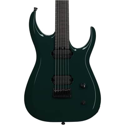Jackson Roman Ibramkhalilov MDK HT6 Baritone Electric Guitar, (with Gig Bag), Emerald image 1