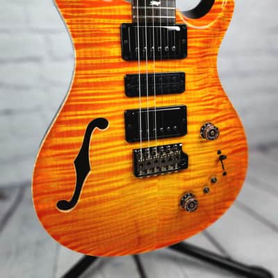 Paul Reed Smith PRS Private Stock Special 22 Semi-Hollow Electric Guitar Citrus Glow image 4
