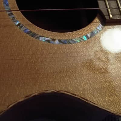 Laurie Williams Hihi Tenor Ukulele/Early 2000's - 40,000 year old Ancient Kauri!! image 5