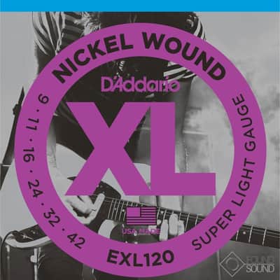 D'Addario EXL120 Super Light Gauge 9-42 image 2
