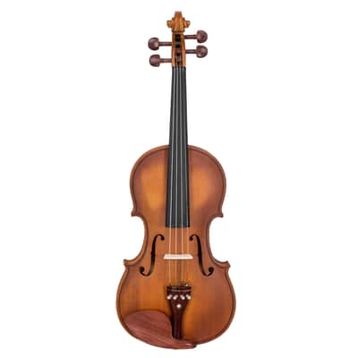 🎅🎄 For Pros and Beginners! Natural Finish Spruce Violin +Case/Bag +Bow +Wax image 5