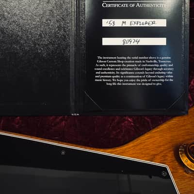 Gibson Explorer Reissue VOS 1958 Mahogany image 4