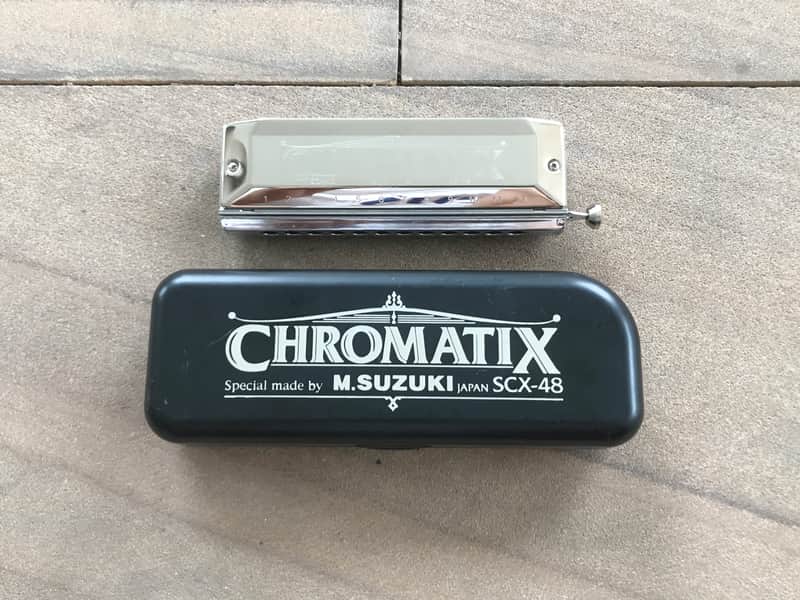 Suzuki SCX-48 Chromatix Series Harmonica 12 Hole (Made in Japan) image 1