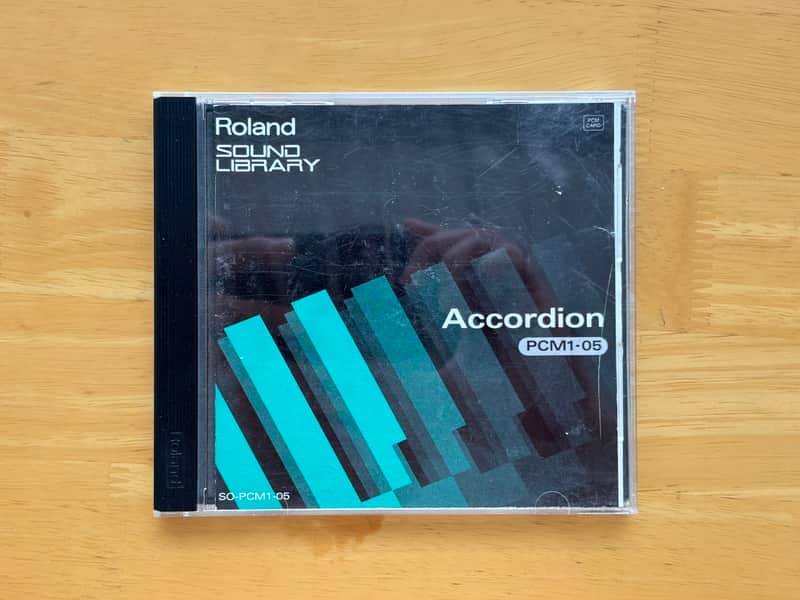 Roland SO-PCM1-05 Accordion ROM Card // Roland JV, JD image 1