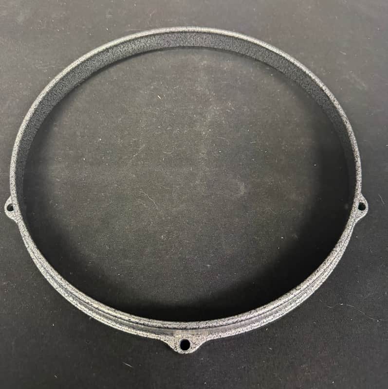 Gretsch Broadkaster 10” 5 Lug Die Cast Hoop NOS 90’s - 00’s - Gunmetal image 1