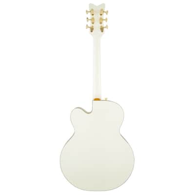 Gretsch G6136T-59 Vintage Select Edition '59 Falcon Hollow Body with Bigsby 6-String Right-Handed Electric Guitar (White Lacquer) image 2
