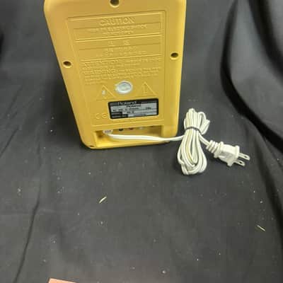 Roland MA-8 Yellow Powered Micro Monitor Single Speaker Sound Confirmed As Is image 2
