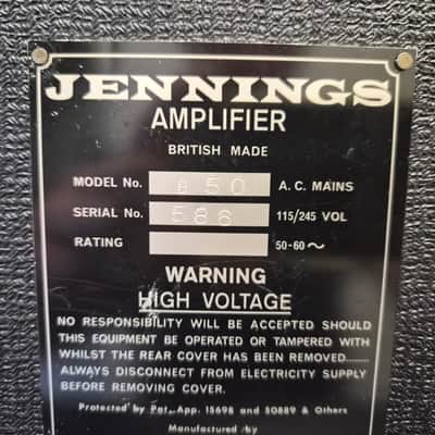 Jennings Bassanlage B50 B3 1968-1973 Bild 7