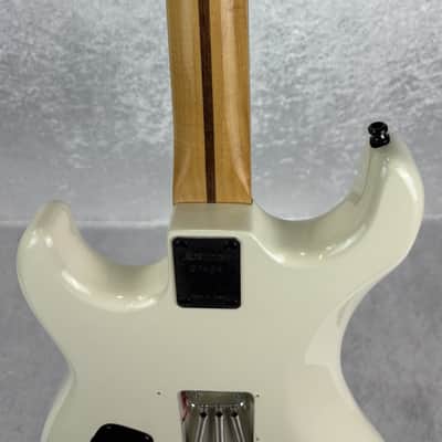 Kramer Baretta (original mid 80's neck, more recent body) guitar in aged white image 7
