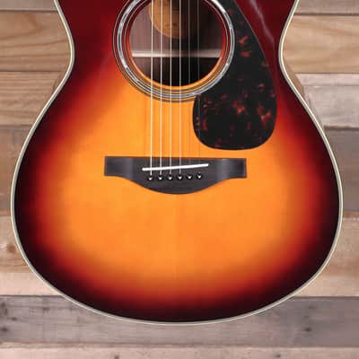 Yamaha LS6 ARE Acoustic/Electric Guitar Brown Sunburst image 1