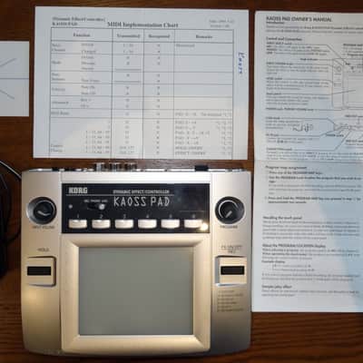 Korg Kaoss Pad Dynamic Effect/Controller version 1 2000 - gray image 4