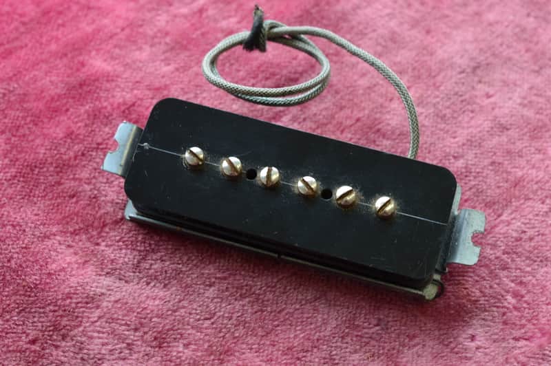 Vintage 1960's Gibson P-90 P90 Pickup 8.12k HOT Dogear Les Paul Junior Special ES330 image 1