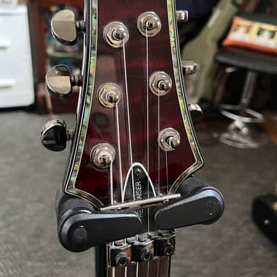 Schecter C1 Hellraiser 2000s - Black Cherry image 12