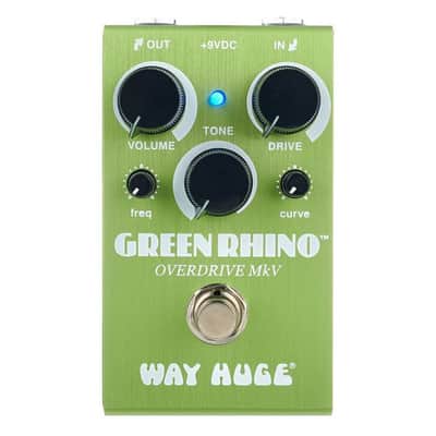 Way Huge Smalls Green Rhino MKV Overdrive Guitar Effects Pedal image 1